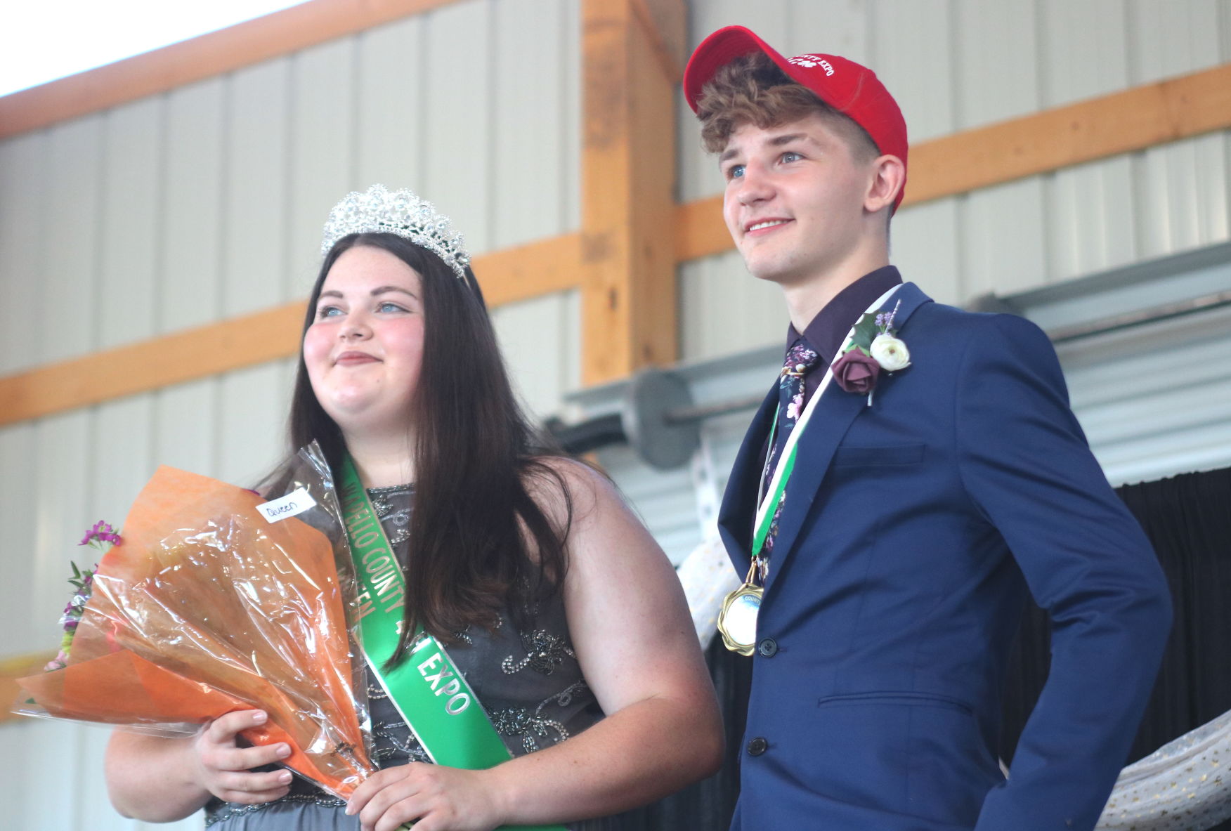 Wapello County Expo king and queen